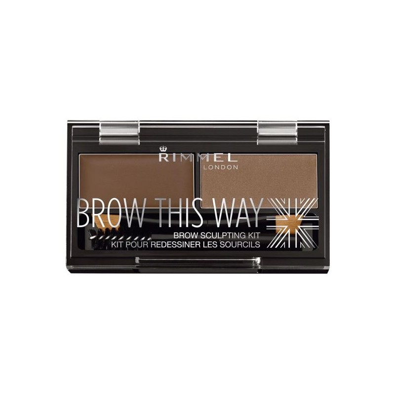 RIMMEL PALETA DO BRWI BROW THIS WAY 003