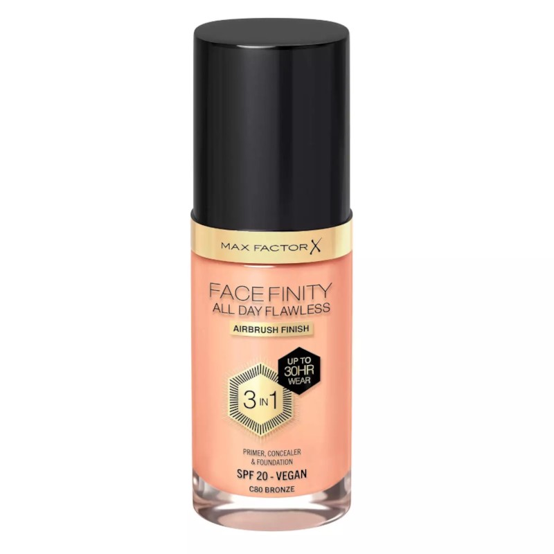 MAX FACTOR FACEFINITY FOUNDATION 3-IN-1 C80